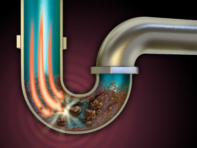 how to clean a clogged drain